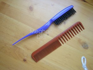 curly hair comb brush